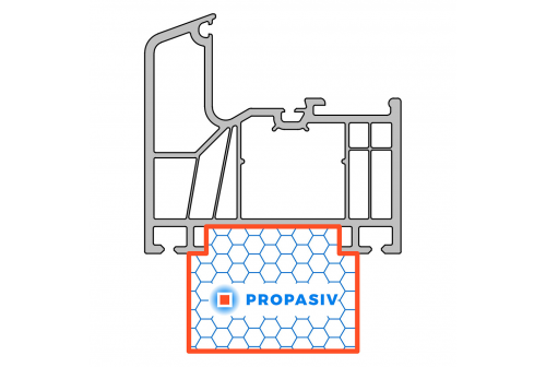 PROPASIV® Profil okenní nízký (1175 mm)
Inoutic Prestige