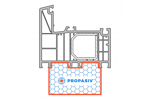 PROPASIV® Profil okenní nízký (1175 mm)
Otherm Perfekt EVO
