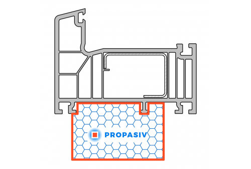 PROPASIV® Profil okenní vysoký (1175 mm)
Prime 93