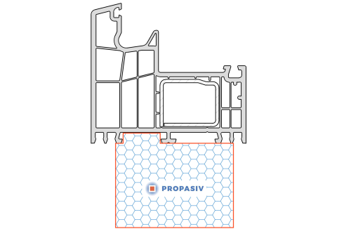 PROPASIV® Profil okenní vysoký (1175 mm)
Salamander Bluevolution 92